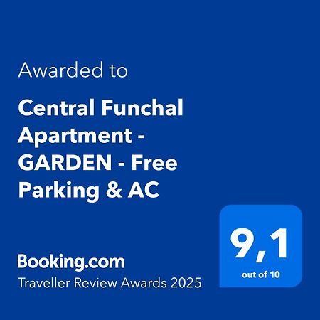 Central Funchal Apartment - Garden - Free Parking & Ac 외부 사진